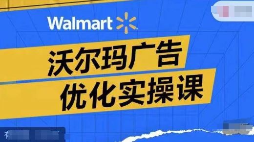 沃尔玛广告优化实操课，广告报告实操讲解，广告如何提高转化和ROAS等-悟空聊项目
