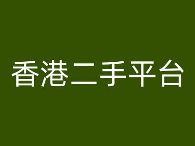 香港二手平台vintans电商，跨境电商教程-悟空聊项目