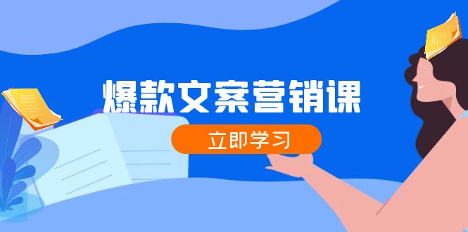 爆款文案营销课：公域转私域，涨粉成交一网打尽，各行业人士必备-悟空聊项目