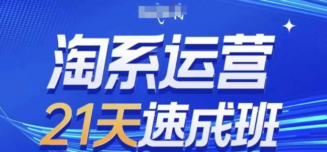 淘系运营21天速成班(更新24年9月)，0基础轻松搞定淘系运营，不做假把式-悟空聊项目