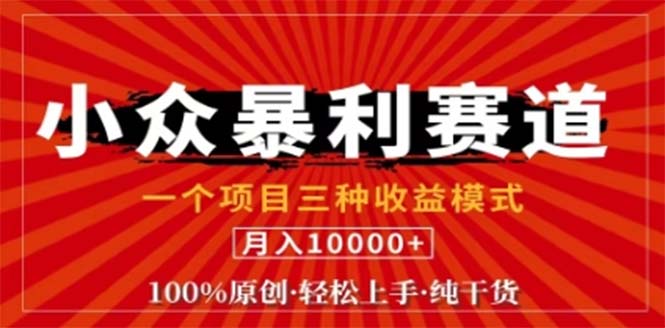 视频号最新爆火赛道，三种可收益模式，0粉新号条条原创条条热门 日入1000+-悟空聊项目