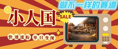 DeepSeek+绘图+视频制作小人国微观视频，小白轻轻松松上手，条条爆款，条条变现，单日就能收益-悟空聊项目
