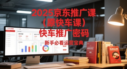 2025京东推广课(原快车课)解锁京东快车推广密码，新手必看运营宝典-悟空聊项目