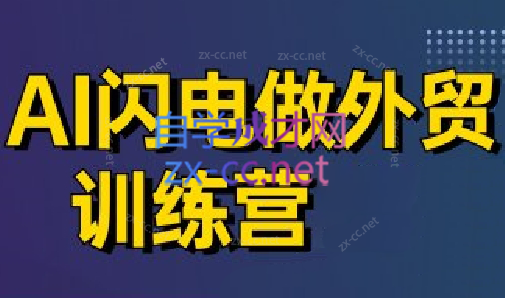 大卫·AI闪电做外贸训练营(更新6月)-悟空聊项目