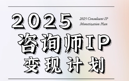 7天构建咨询师变现系统，2025咨询师IP变现计划训练营-悟空聊项目