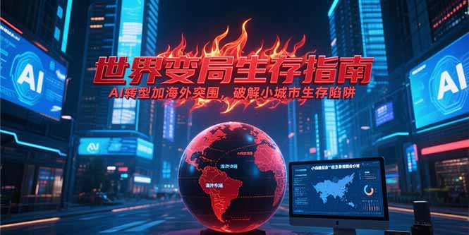 付费文章《世界变局生存指南，AI转型加海外突围，破解小城市生存陷阱》-悟空聊项目