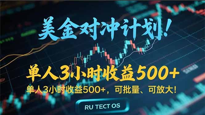 长久稳定的撸美金项目，平均3小时收入 500+，可公司实地考察实地操作！-悟空聊项目