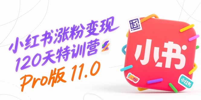 小红书涨粉变现120天特训营Pro版11.0：从0到1掌握平台运营,内容制作和变现-悟空聊项目