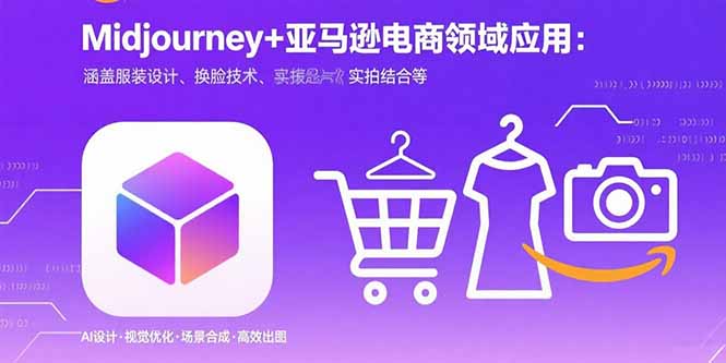 Midjourney+电商领域商业应用：涵盖服装设计、换脸技术、实拍结合等-悟空聊项目