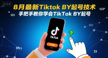 8月最新Tiktok搬运起号技术，手把手教你学会TikTok搬运起号-悟空聊项目