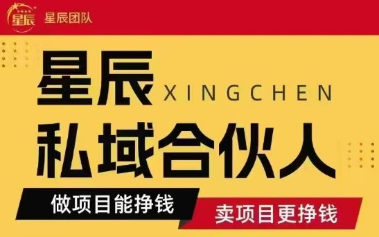 全网首发星辰私域项目合集，最新实操玩法，短期快速实现变现-悟空聊项目